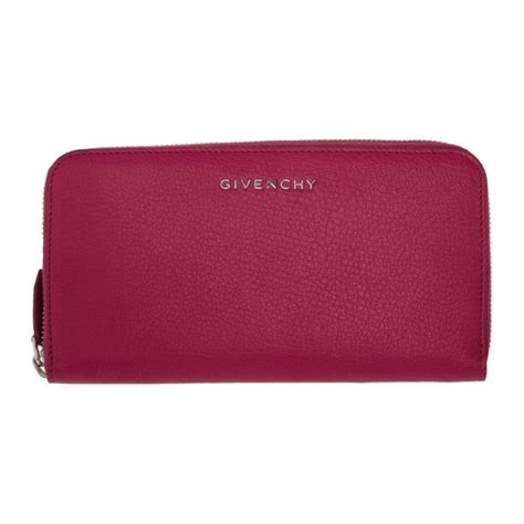 Givenchy pandora zip around long wallet 